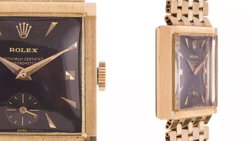 Get Your Hands On A Super Rare Square Rolex Before It s Too Late